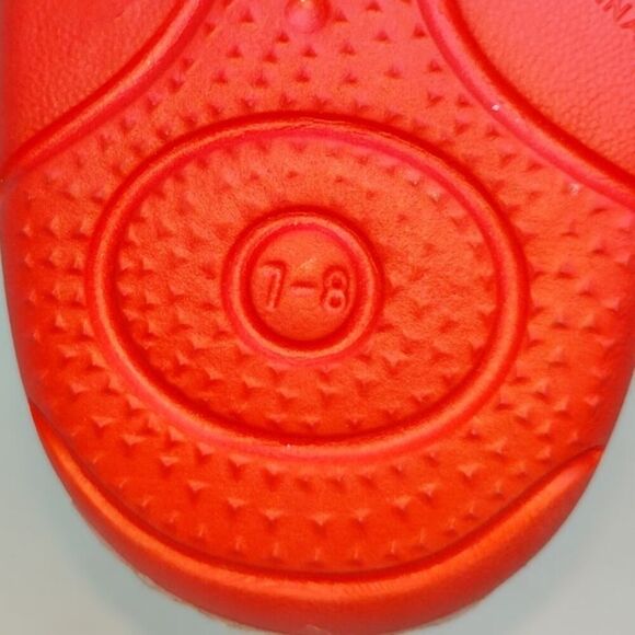 Disney Mickey, Donald, Goofy Red Clogs - Size 7/8 - NEW - Picture 9 of 9